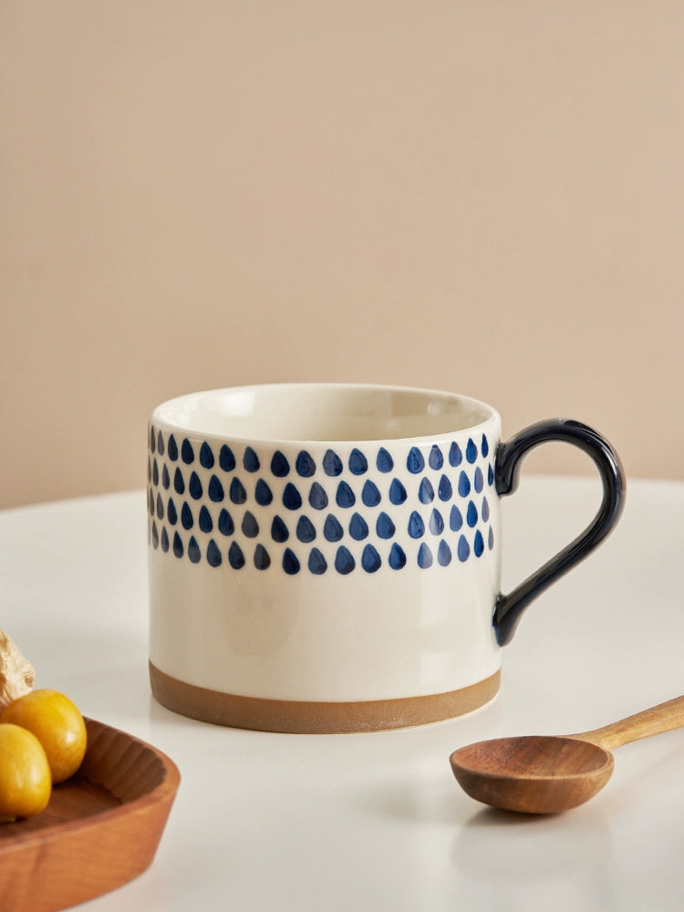 April Retro Fancy For Home Ceramic Coffee Cup